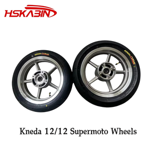Nuovi Cerchi Cromati Argento Kenda da 12 Pollici, Pneumatici Anteriori e Posteriori per Moto, Consegna in 7 Giorni, Set Ruote per Yozma Tuttio RTR Heybike <span class=keywords><strong>Cemoto</strong></span> - Product Image 4
