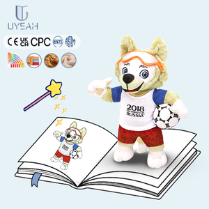 UYEAH CPC ASTM BSCI Peluche de Perro Personalizado Kawaii de 15cm 20cm 25cm, Juguete de Peluche para Niños, Dibujos Animados, <span class=keywords><strong>Anime</strong></span>, Promoción, Peluches, Juguete de Perro - Product Image 3