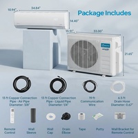 Climatiseur Split 9000 Btu à 36000 Btu, Mini Split 18000 Btu, Climatiseurs Inverter Wi-Fi, Mode Silencieux