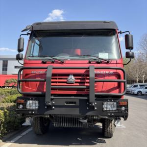 Camion benne basculante robuste d'occasion Howo Sinotruk 371 380 400hp pour le transport de sable et de roche, avec pneus 1200R20 - Product Image 2