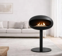 Brasero à éthanol en métal, forme personnalisée, couleur montagne, hauteur de flamme réglable, avec logo, idéal pour la décoration intérieure – Meilleures ventes
