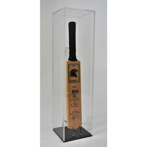 Customized Acrylic <strong>Cricket</strong> <strong>Bats</strong> <strong>Display</strong> case Clear Wall Mounted Secure Acrylic <strong>Cricket</strong> <strong>Bat</strong> <strong>Display</strong> Showcase for Wholesale - Product Image 3