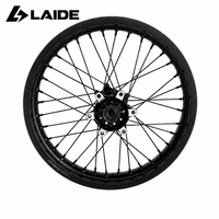 Jeu de roues tout-terrain Sur Ron Ultra Bee 21x1.6 avant 18x2.15 arrière, jantes en aluminium 7050T usinées CNC et anodisées pour moto électrique tout-terrain