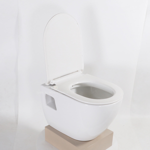 Fabbrica ceramica P-trappola <span class=keywords><strong>a</strong></span> <span class=keywords><strong>muro</strong></span> <span class=keywords><strong>WC</strong></span> <span class=keywords><strong>galleggiante</strong></span> bagno porcellana tonda pensile appeso <span class=keywords><strong>a</strong></span> parete <span class=keywords><strong>WC</strong></span> per Hotel - Product Image 3