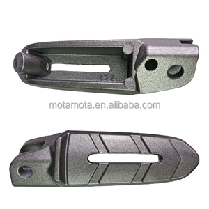 Aluminium achtervoetsteun voor TVS motorfietsen & elektrische scooters, voor- en achterpedaal voetsteun met rubberen accessoires - Product Image 3