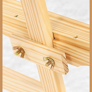 Caballete de Madera de Pino Ajustable de 150 cm, Soporte de Exhibición para Niños, Herramientas para Artistas y Pintores - Product Image 3
