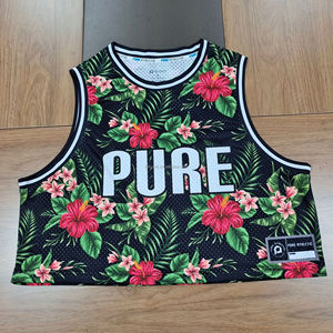 <span class=keywords><strong>Blusa</strong></span> Corta Personalizada para <span class=keywords><strong>Mujer</strong></span>, Estilo Jersey <span class=keywords><strong>de</strong></span> Baloncesto, MOQ Bajo, Ropa Urbana para Chicas, Atuendo Diario, Top Corto Personalizado - Product Image 2