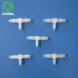 Conector en T de Plástico PP JU Plas Fitting, Reductor, 1/8 X 5/32 pulgadas, Conector de Rosca para Transferencia de Fluidos - Product Image 3