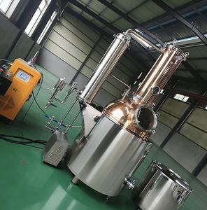 معدات تقطير راكي 500 لتر، جهاز تقطير الويسكي بالتسخين الكهربائي، وعاء نحاسي لتقطير الجن مع صندوق تروس ومحرك - Product Image 5