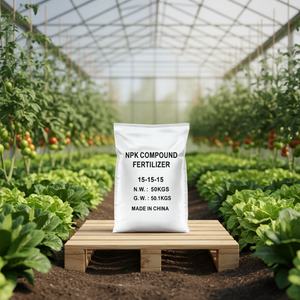 Горячая Распродажа: 100% Водорастворимые Удобрения NPK 15-15-15, 17-17-17, NPK Порошковые Комплексные Удобрения для Сельского Хозяйства - Product Image 1