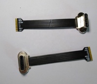 Dropshipping kostenloses Muster niedriges Profil doppelwinkel 90-Grad-FPV-Band USB 2.0 Datenladekabel-Verlängerungskabel