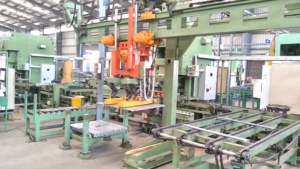 Tự Động LÁ Mùa Xuân Sản Xuất Máy V Cắt Và Trung Tâm Lỗ Đấm Dòng - Product Image 3