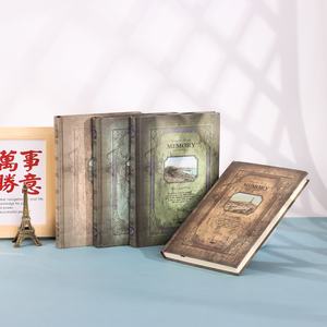 Cuaderno <span class=keywords><strong>de</strong></span> pintura al óleo Retro A5 <span class=keywords><strong>de</strong></span> estilo europeo, diario <span class=keywords><strong>de</strong></span> estudiante <span class=keywords><strong>de</strong></span> alto valor, cubierta <span class=keywords><strong>de</strong></span> cuero, papel <span class=keywords><strong>de</strong></span> superficie dura gruesa, venta al por mayor - Product Image 2