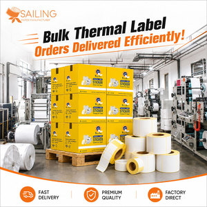 สติ๊กเกอร์กาวในตัวสำหรับเครื่องพิมพ์ความร้อนขนาด 100x150 มม. สีต่างๆ สำหรับการจัดส่ง 4x6 นิ้ว - Product Image 6