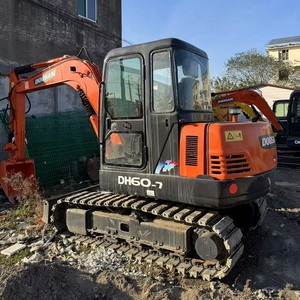 Mini Excavadora hidráulica sobre orugas DOOSAN DX60 6TON, origen de Corea, gran oferta usada, buena excavadora, engranaje de Motor de bomba DOOSAN - Product Image 2