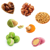 Nouveau type machine à aromatiser les arachides caramélisées de machine d'enrobage de sucre de noix d'amandes
