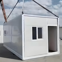 Maison pliable préfabriquée à assemblage rapide maison portable personnalisable maison conteneur pliable pour appartement