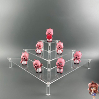 Présentoir en acrylique personnalisé, transparent, multicouche, fait à la main, boîte aveugle, support de rangement pour anime