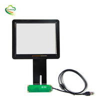 Verre trempé de qualité industrielle 7H 10 points 8,4 pouces Panneau tactile capacitif USB avec EETI3189/ILITEK2510 pour le contrôle industriel