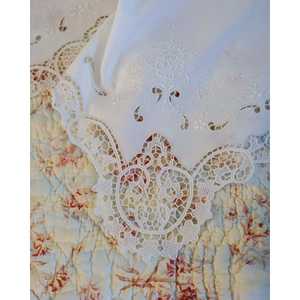 Sábanas Ajustables y Planas para Cama Doble Pietrochianese con Ribete de Encaje Burano - Product Image 6