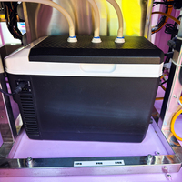Nouvelle machine à crème glacée NAUGHTY DOG 220V, sirop lait/crème glacée, saveurs automatiques, pour commerce de détail en libre-service, garantie 1 an