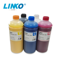 Encre DTF LINKO 500 ml pour imprimante DTF, poudre thermofusible, film PET, impression numérique par transfert pour tissu, type teinture