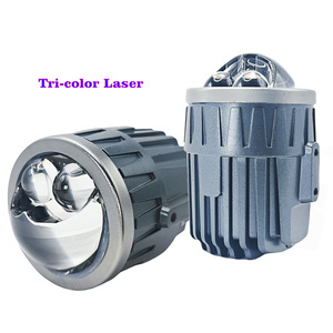 Lámpara Antiniebla IDISON W21-S de 2 Pulgadas con Lente Proyector Láser Dual Directo Tricolor, Luz Alta de 65W LB45W, Impermeable, 8100lm para <span class=keywords><strong>TOYOTA</strong></span> - Product Image 1