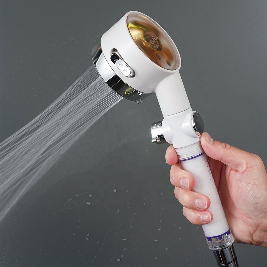 High Pressure Water Saving Handheld Propeller Shower head High Pressure Water Saving Handheld Propeller Shower head