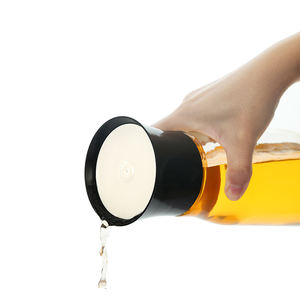 ขวดแก้วบอโรซิลิเกตขนาด800มล. พร้อมฝาที่ไหลลื่นปลอดภัยสำหรับการก่อสร้างด้วยน้ำโซดามะนาว - Product Image 4