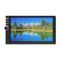 Araba müzik çalar evrensel android 7 LCD dokunmatik ekranlı oto elektroniği araba radyo çift stereo araba radyo mp5 çalar