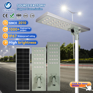 Lámpara Solar LED para Exteriores de Alta Calidad, Impermeable IP65, de Aluminio Fundido a Presión, 500w 800w, Integrada Todo en Uno - Product Image 1