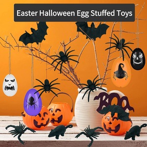 Juguetes de Plástico de Simulación de Escorpión, Murciélago, Rata y Araña Negros de Jincan para Halloween, Novedad, Venta al por Mayor para Niñas - Product Image 3