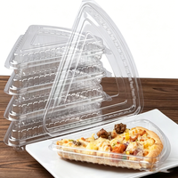 Couverture de dôme à pizza en plastique transparent avec logo personnalisé, couvercle supérieur réutilisable/jetable pour l'emballage de pizzas à emporter et la livraison de nourriture