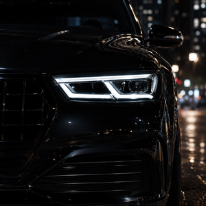 Conjunto de Faros LED BK para Audi Q5 2018-2020, Actualización de Alta Gama, Lente de Proyector, Luz Diurna, Señal de Giro Dinámica - Product Image 6
