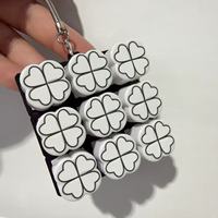 Custom Silk Screen Printing Logo Plastic Keycap Keyboard Keychain Factory OEM ABS LED Lights Relieve Stress Switches Lightweight