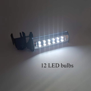 12PCs luces LED rotación al aire libre BBQ luz para parrillas, camping, lámpara de patio - Product Image 4