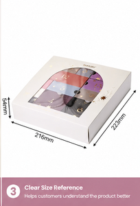 Custom Luxury Advent <b>Calendar</b> Box Sliding Drawer Multicolor Arch Window Empty OEM Beauty Cosmetic Christmas Packaging Wholesale - Product Image 6