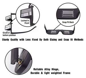 Periscope de lecture horizontale, Periscope créatif, <span class=keywords><strong>lunettes</strong></span> de <span class=keywords><strong>vue</strong></span> assis <span class=keywords><strong>sur</strong></span> le lit couché, <span class=keywords><strong>lunettes</strong></span> <span class=keywords><strong>prisme</strong></span> de lit - Product Image 4