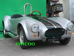 SWICOO - Auto Clásico Único de 150 CC, Shelby Cobra, 4 Ruedas, Mini Cobra de 150 CC, 2 Asientos, Go Kart, Mini Hot Rod - Product Image 4