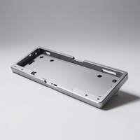 Plaque métallique en aluminium/acier/laiton/acier inoxydable/PLA, électroplaquée, usinage CNC, clavier industriel