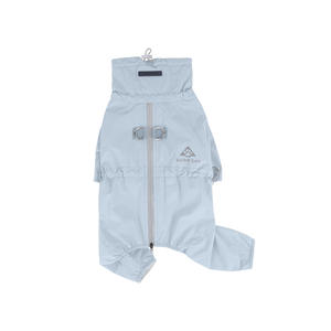 아웃도어 마카롱 컬러 네발 강아지 우비 반려동물 방수 자켓 견인 버클 애견 의류 - Product Image 4