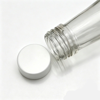 Bouteille en verre personnalisée Linlang Shanghai pour l'eau, 200 ml, bouteille en verre pour eau minérale avec bouchon à vis pour eau gazeuse et eau non gazeuse