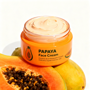 <span class=keywords><strong>Crema</strong></span> Viso alla Papaya - Idratante Viso con Estratto Naturale <span class=keywords><strong>di</strong></span> Papaya, <span class=keywords><strong>Crema</strong></span> Nutriente Quotidiana per una Pelle Morbida e Liscia - Product Image 5