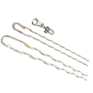 Adss preformed que deadend cáp quang phụ kiện thép hợp kim nhôm Xoắn Ốc Thanh căng thẳng thiết lập opgw chất lượng tối ưu - Product Image 1