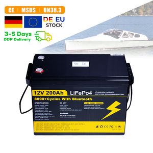 Batterie LiFePO4 12V 100Ah 200Ah pour camping-car, maison, stockage d'énergie solaire, certifiée CE, livraison rapide UE depuis l'entrepôt de Pologne - Product Image 2