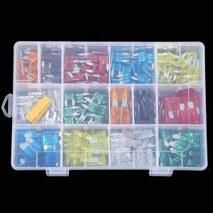 220 шт., набор предохранителей для автомобиля, лезвие, автоматические предохранители и мини-плоский комплект автомобильных предохранителей 5A 7.5A 10A 15A 20A 25A 30A, автомобиль, мотоцикл T - Product Image 2