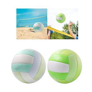 Di alta qualità blu coperta pallavolo Soft Touch PU e PVC palla dimensione 5 per adulti bambini uomini donne spiaggia o uso di intrattenimento - Product Image 1