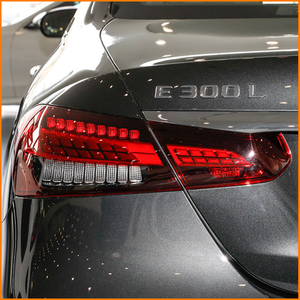 Pour Mercedes-Benz Classe E W213 2021 <span class=keywords><strong>2022</strong></span> 2023 : Ensemble <span class=keywords><strong>de</strong></span> feux arrière LED, design amélioré, dernières versions, feux arrière fumés, accessoires automobiles - Product Image 3