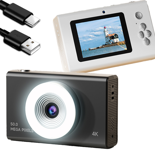 2026 2'' Outdoor Sport Pocket Camera Digicam CCD Sensor 7.1x-16x Optical Zoom MicroSD 700mAh Battery Retro New Arrival Cheap