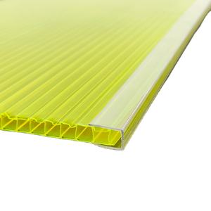 Profilés PC en plastique transparent <span class=keywords><strong>16mm</strong></span> Profilés de connexion en <span class=keywords><strong>polycarbonate</strong></span> <span class=keywords><strong>pour</strong></span> feuille de soleil pc - Product Image 6